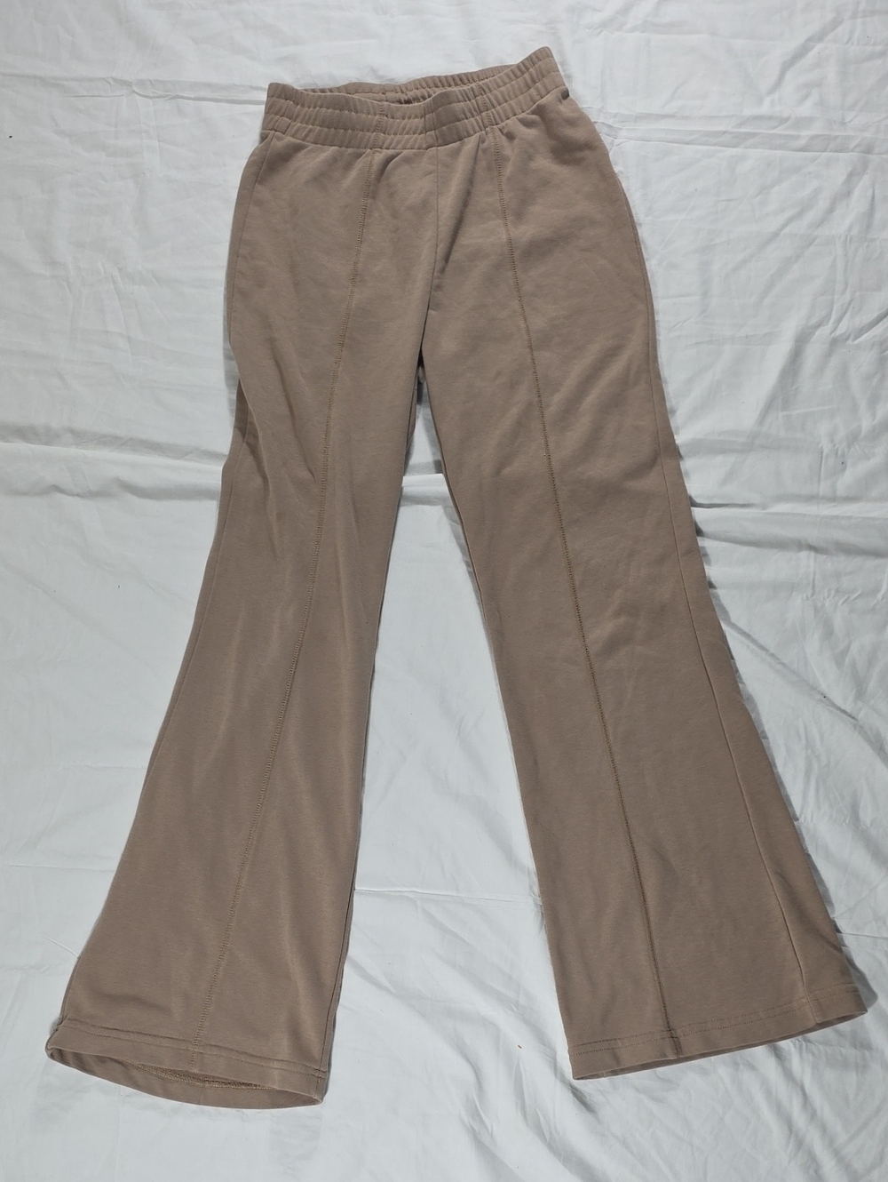 Sincerely Jules Taupe Bootcut Pull-On Pants